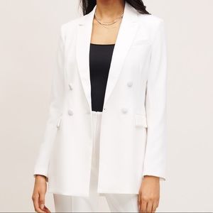 White blazer